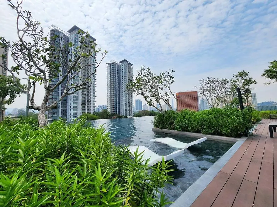 公寓 The Play Suite@Pano. Mrt. Free Parking. Self C/In 吉隆坡
